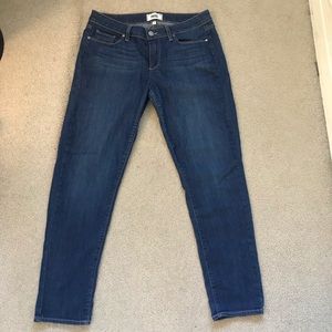 Paige Skyline Ankle Peg Skinny Jeans